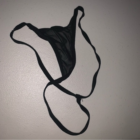 Adore Me Victoria’s Secret Vintage Pop Art German Nylon Underwear G-String Thong - Picture 9 of 16